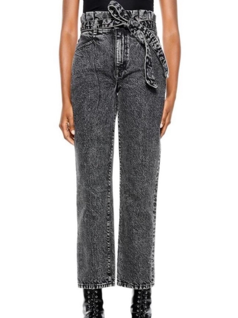 Alice + Olivia Acid Wash Jeans